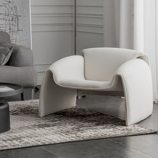 Italian minimalist designer chair casual single sofa chair living room special-shaped creative M-shaped crab chair tiger chair