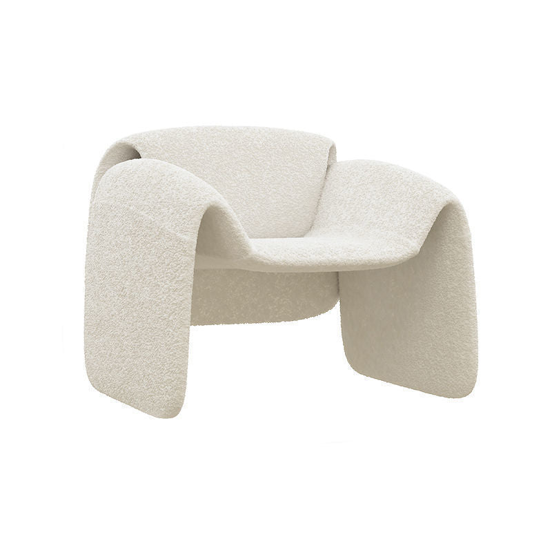 Italian minimalist designer chair casual single sofa chair living room special-shaped creative M-shaped crab chair tiger chair